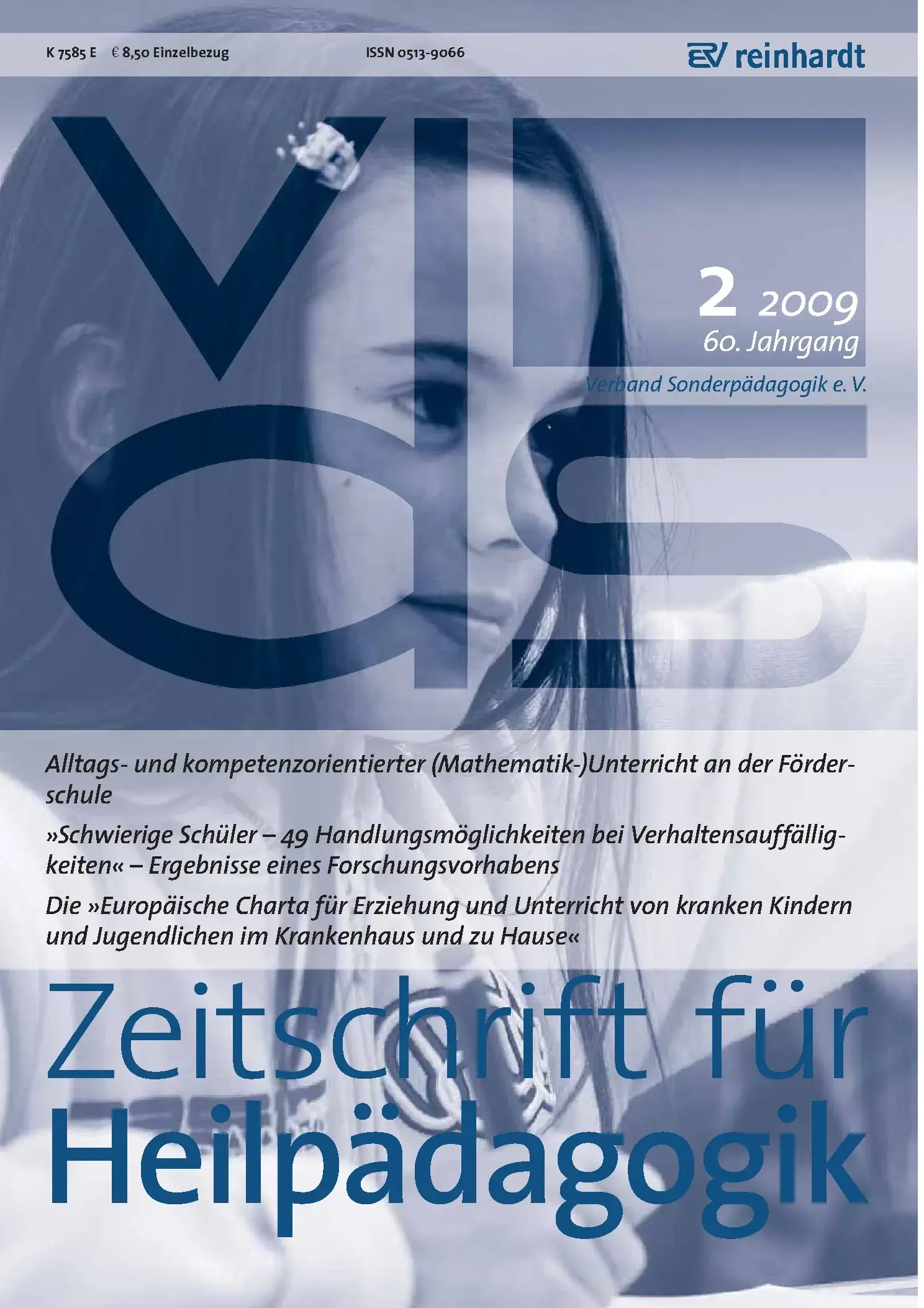 Zeitschrift für Heilpädagogik Cover 02.2009