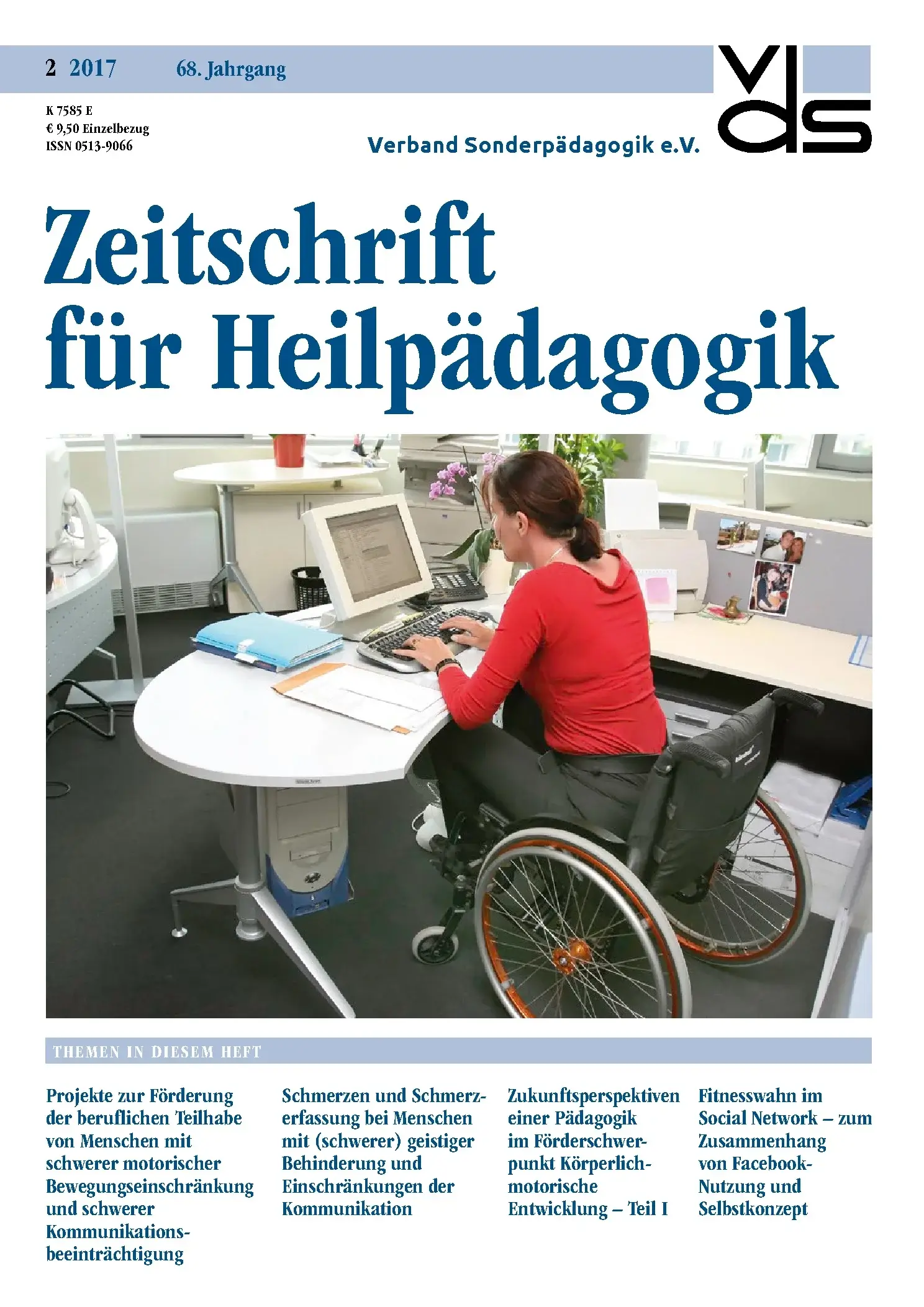 Zeitschrift für Heilpädagogik Cover 02.2017