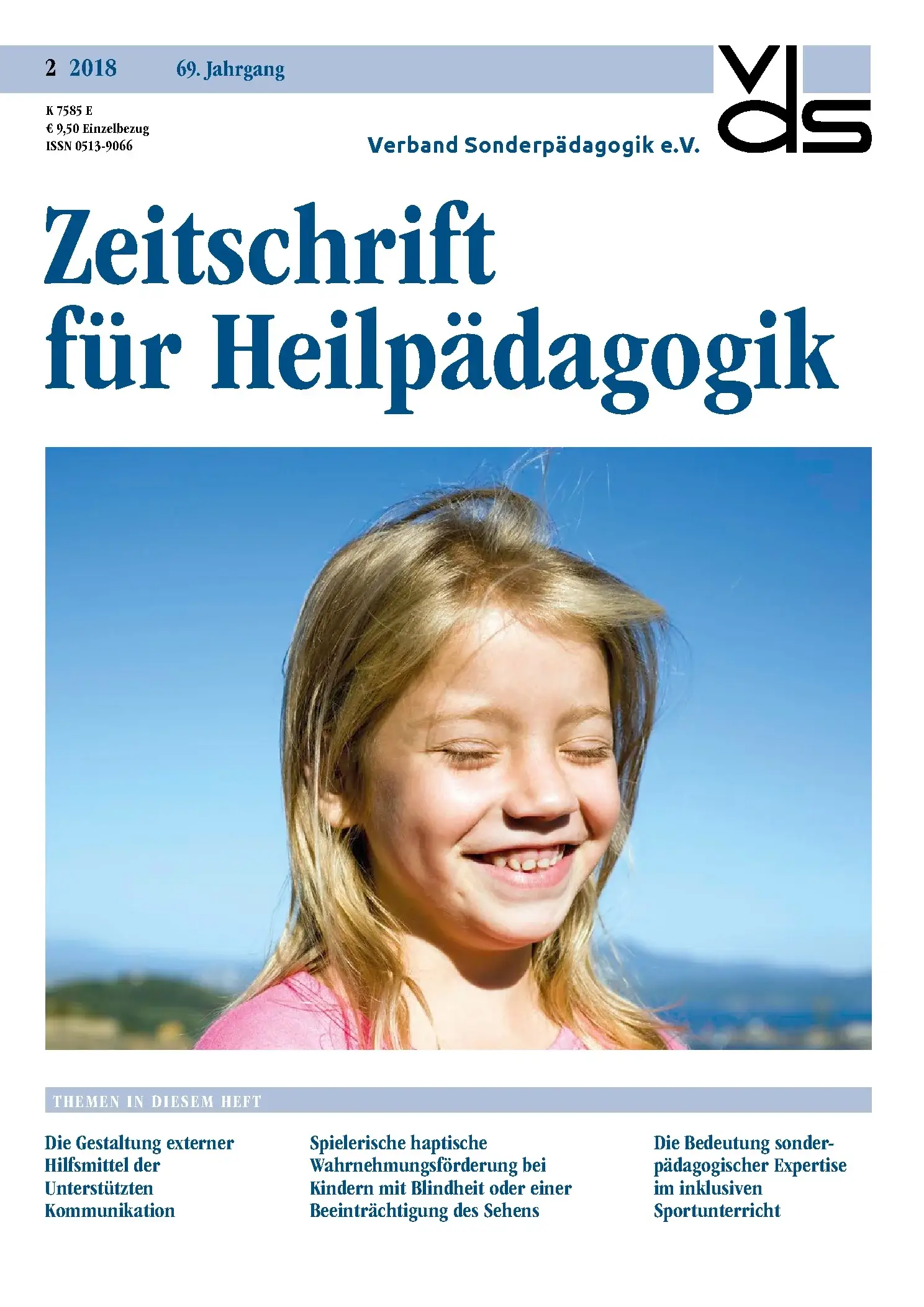 Zeitschrift für Heilpädagogik Cover 02.2018