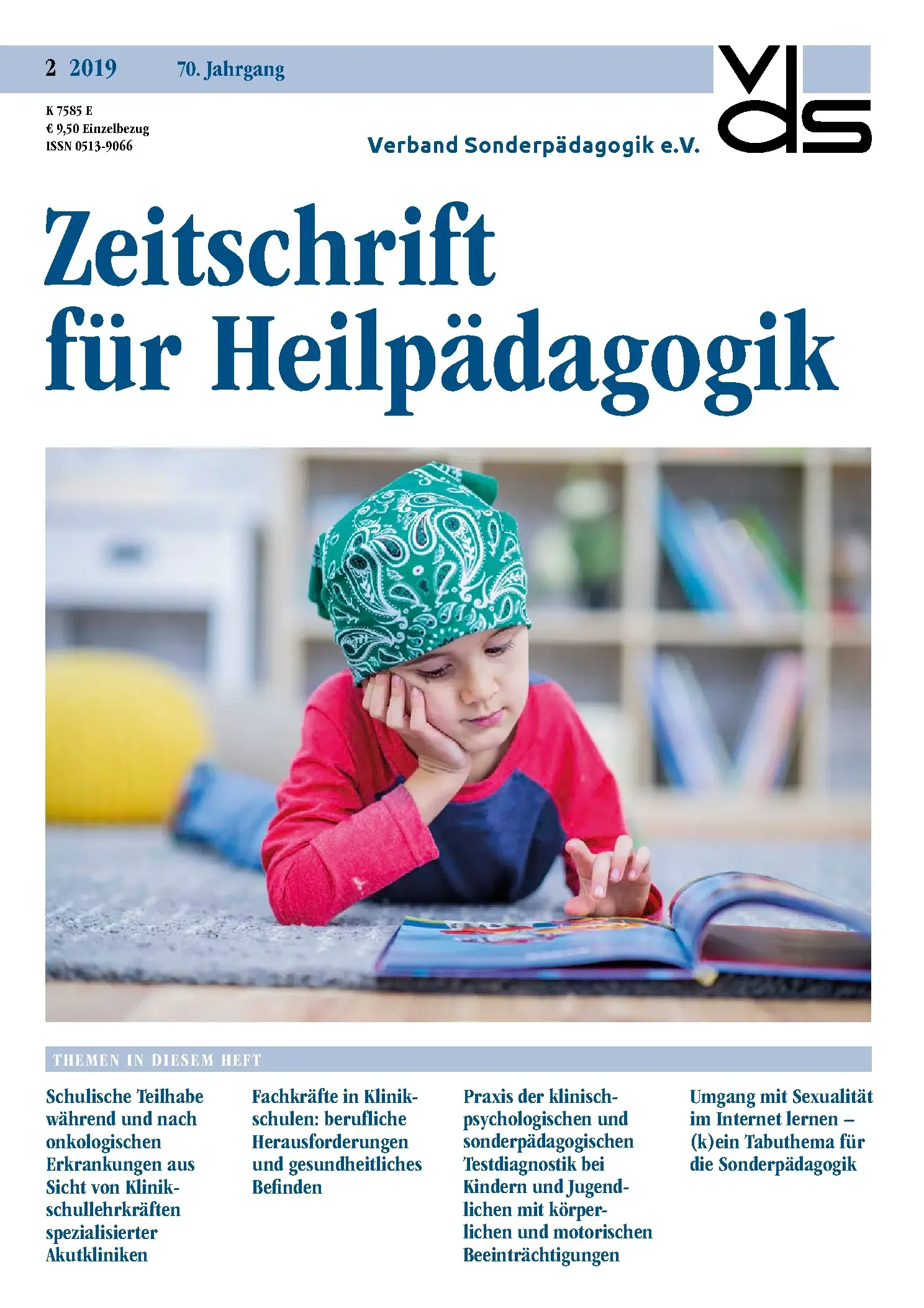Zeitschrift für Heilpädagogik Cover 02.2019