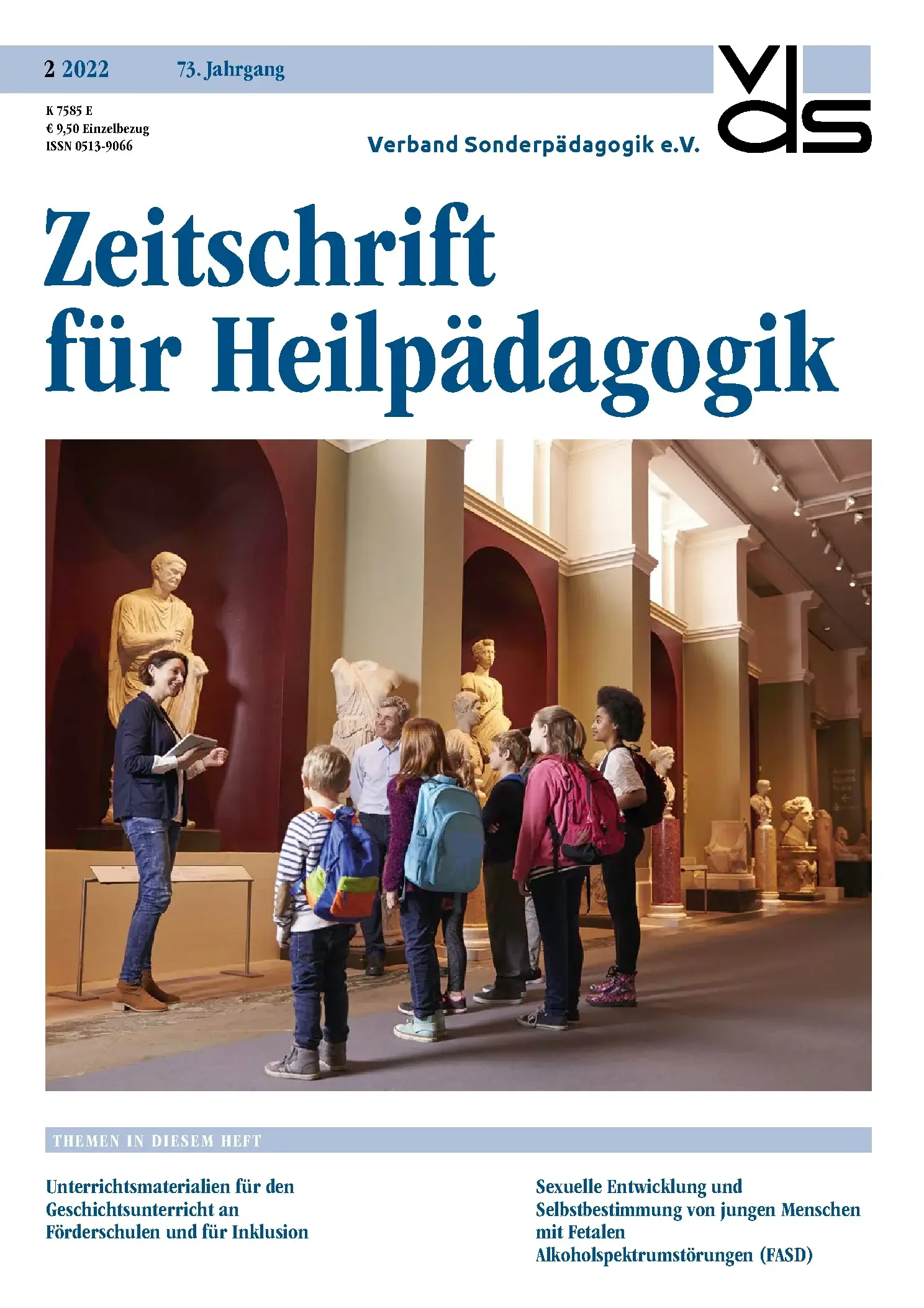 Zeitschrift für Heilpädagogik Cover 02.2022
