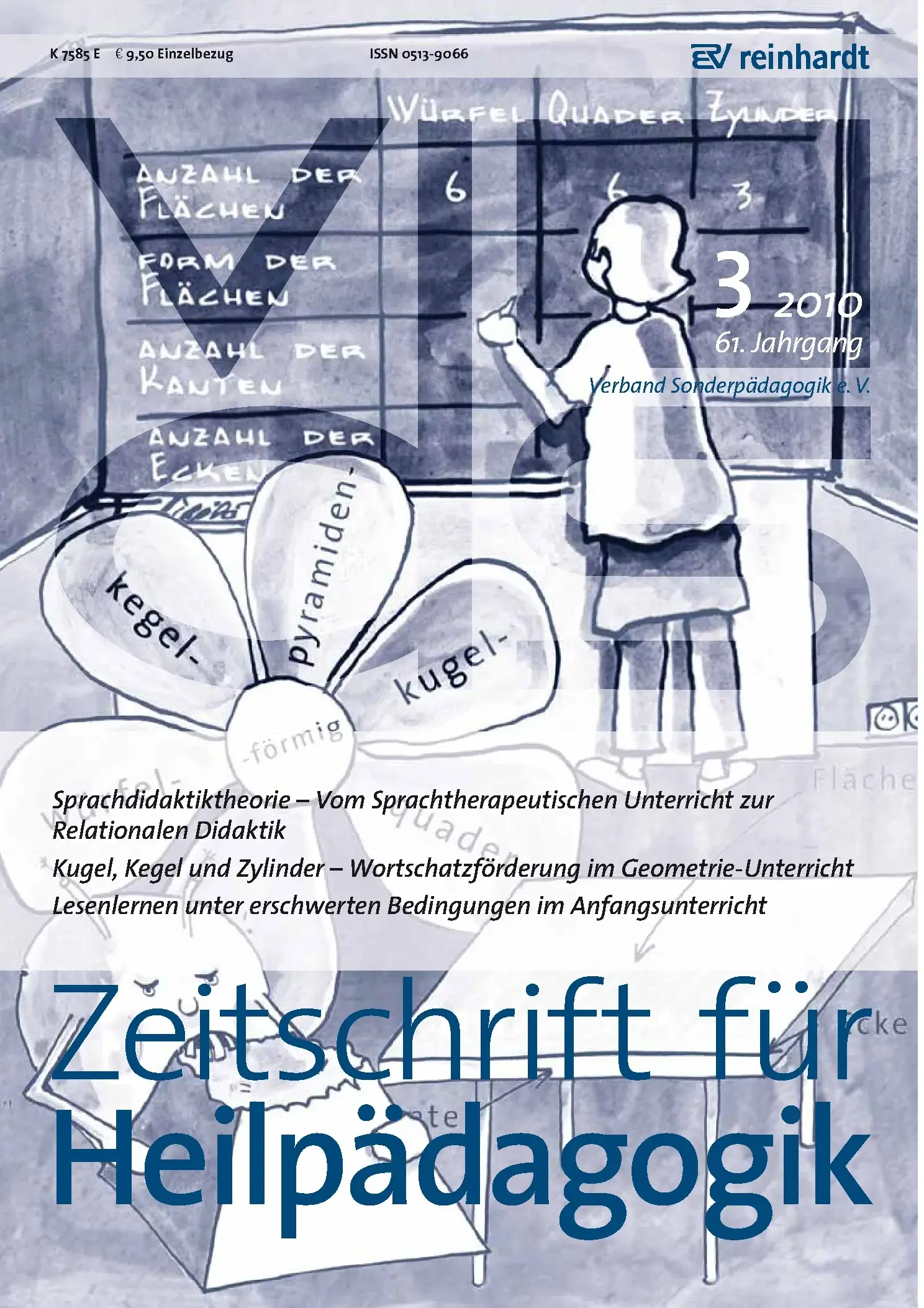 Zeitschrift für Heilpädagogik Cover 03.2010