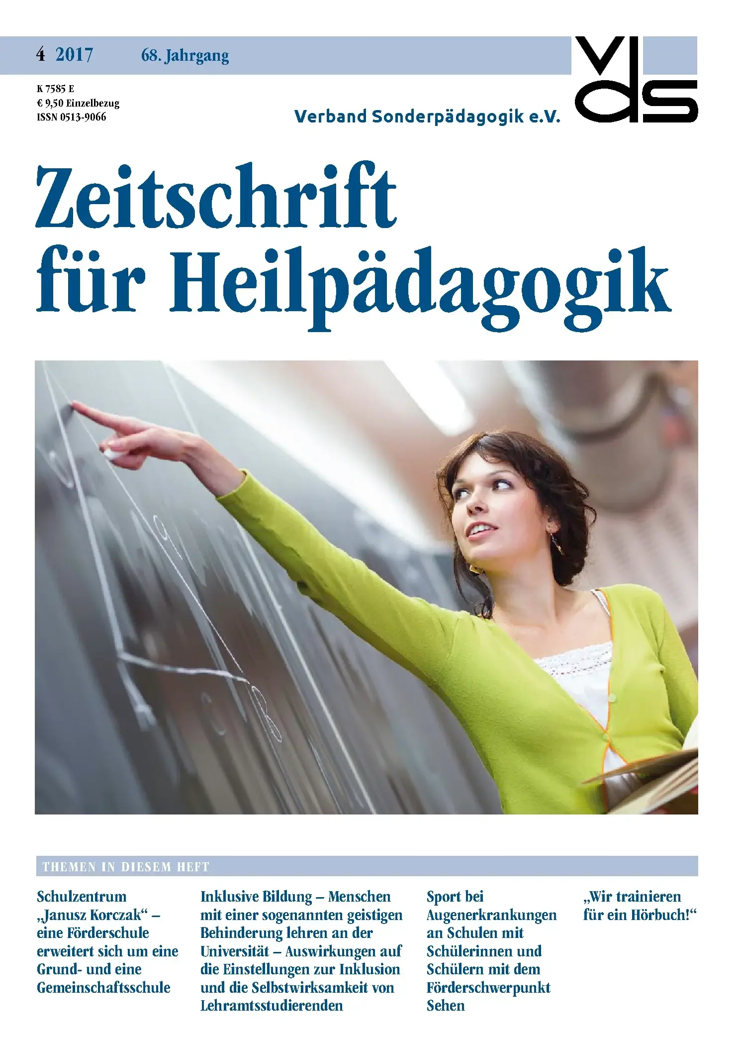 Zeitschrift für Heilpädagogik Cover 04.2017