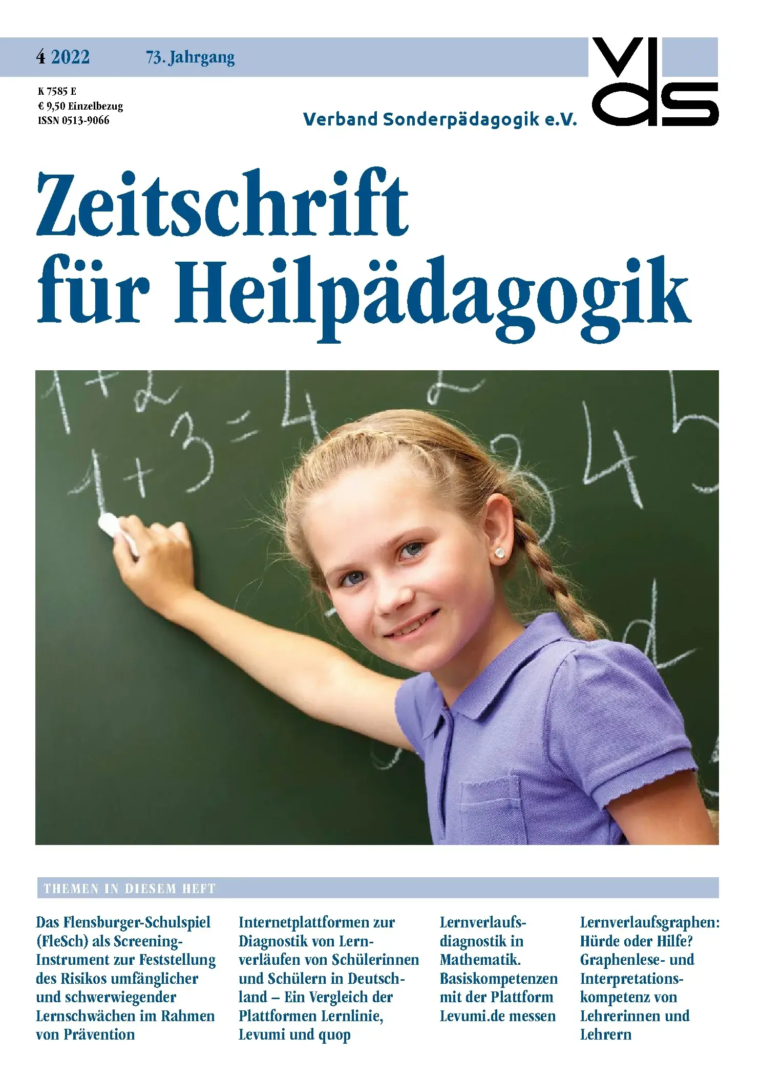 Zeitschrift für Heilpädagogik Cover 04.2022