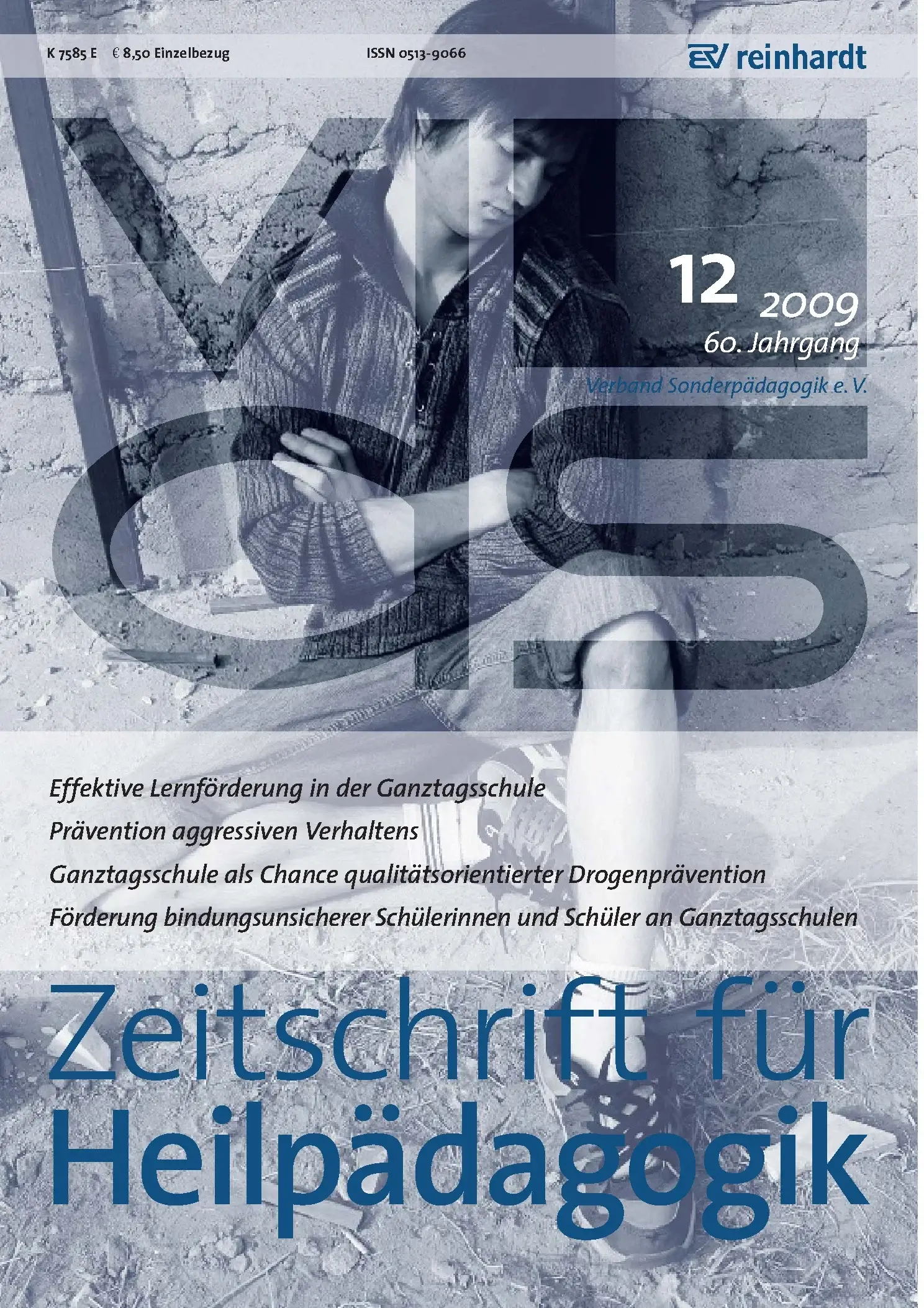 Zeitschrift für Heilpädagogik Cover 12.2009