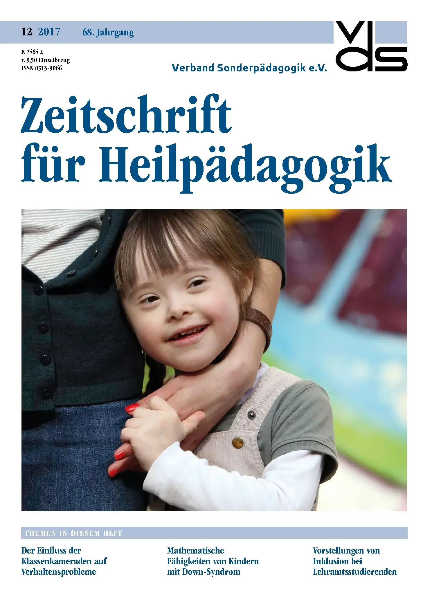 Zeitschrift für Heilpädagogik Cover 12.2017