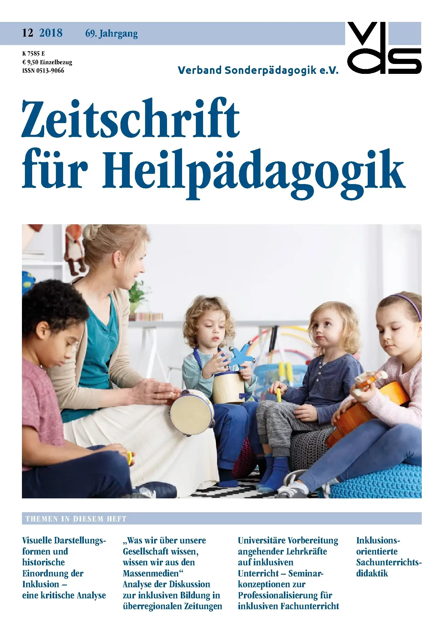 Zeitschrift für Heilpädagogik Cover 12.2018