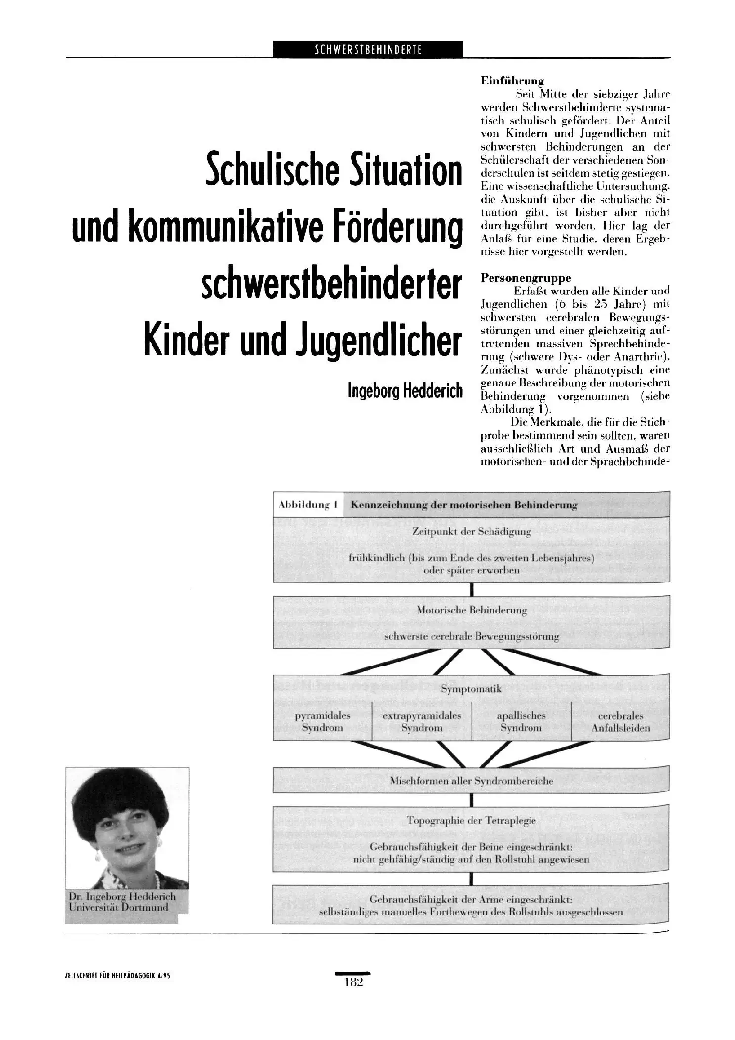 Zeitschrift für Heilpädagogik Artikel