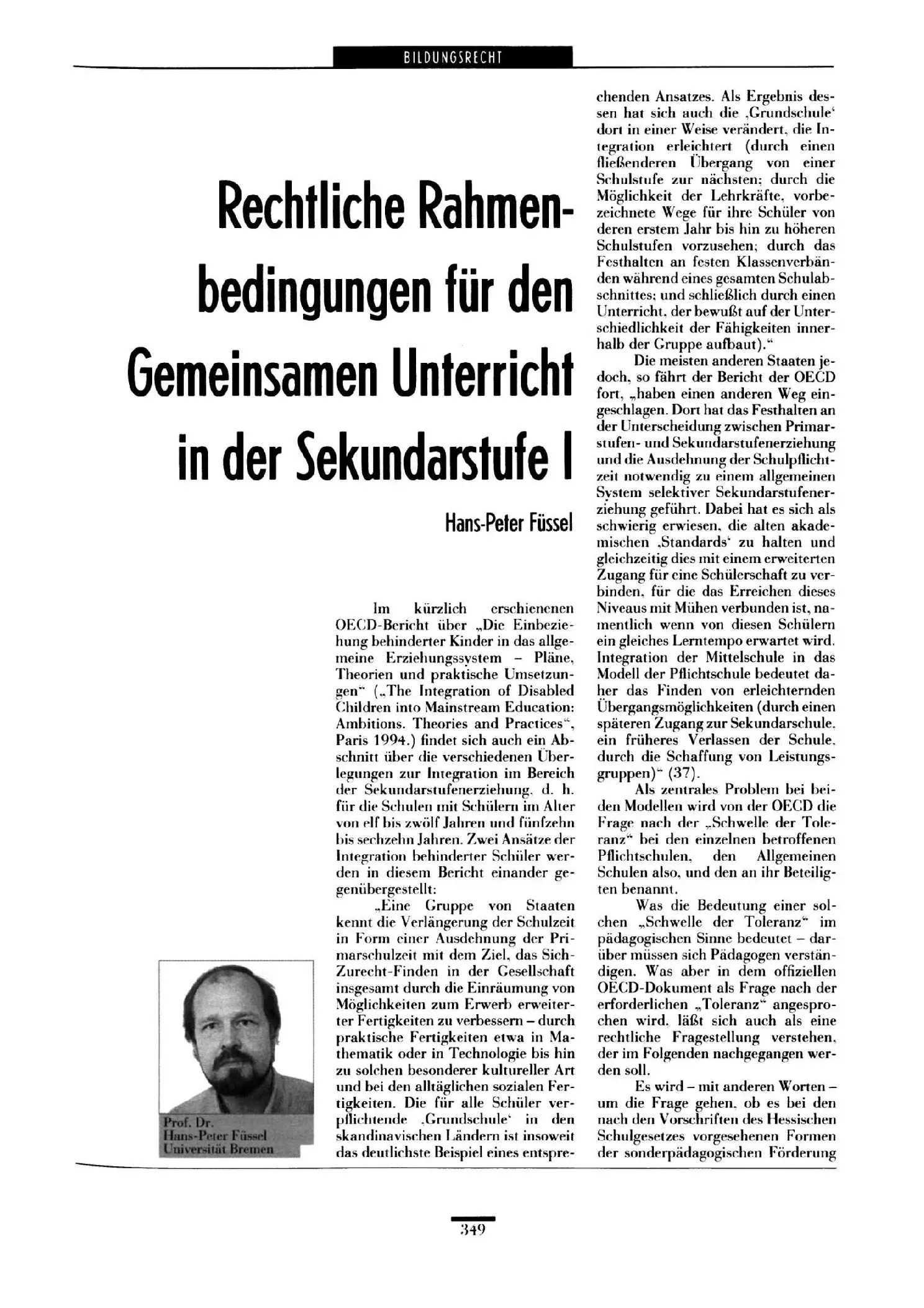 Zeitschrift für Heilpädagogik Artikel