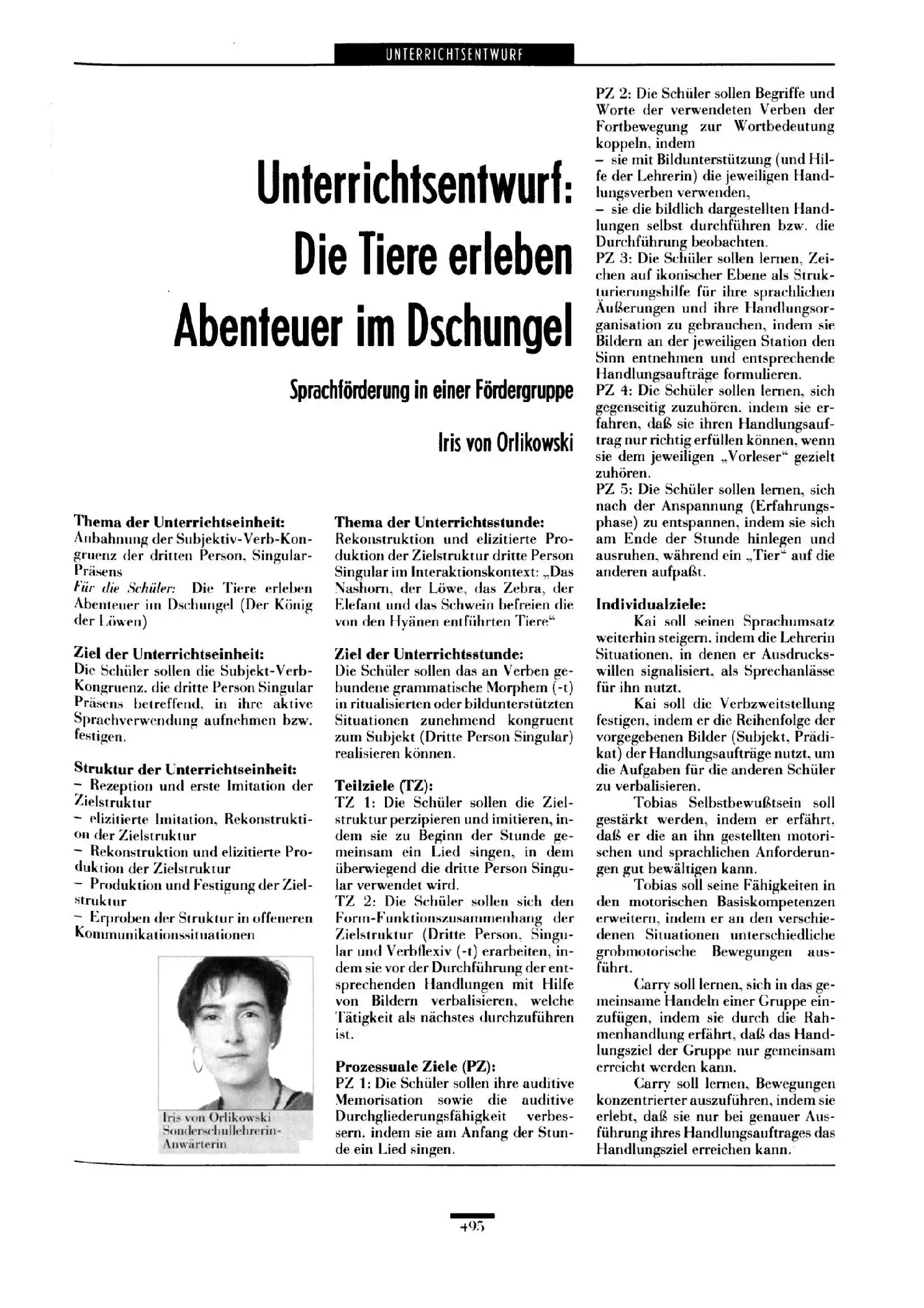 Zeitschrift für Heilpädagogik Artikel