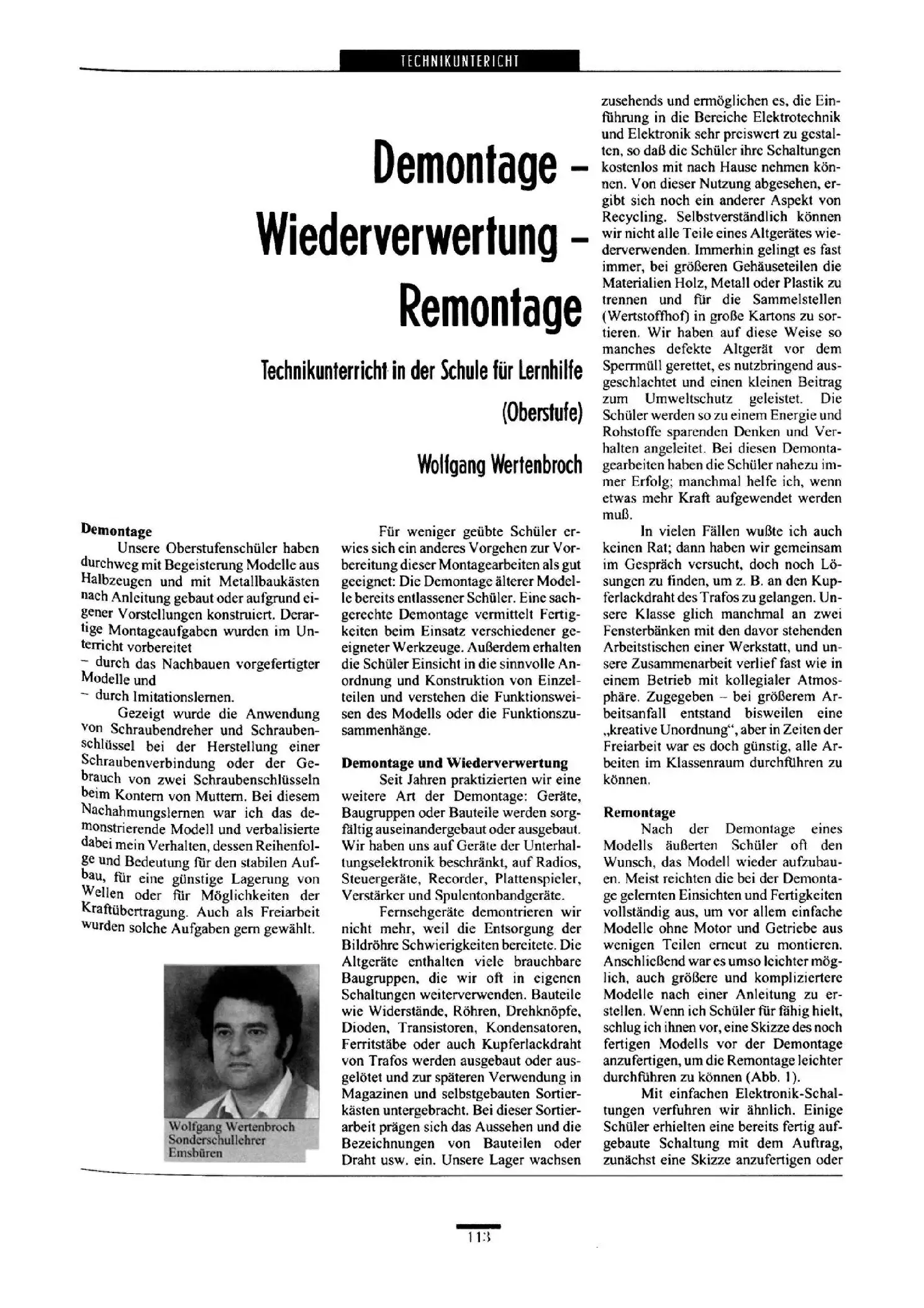 Zeitschrift für Heilpädagogik Artikel