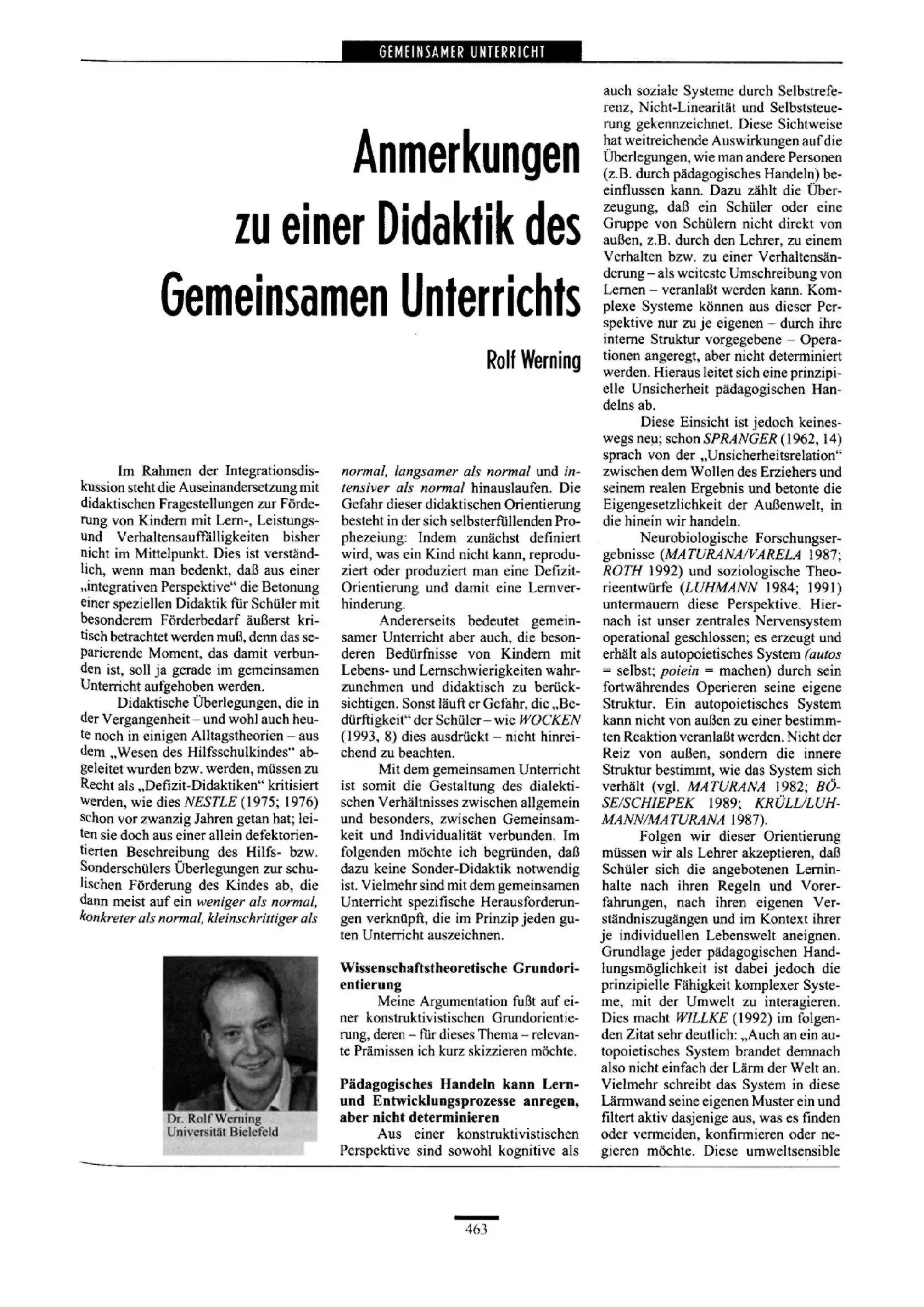 Zeitschrift für Heilpädagogik Artikel