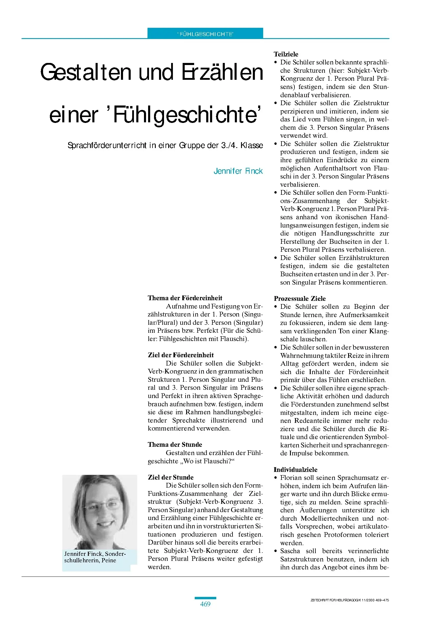 Zeitschrift für Heilpädagogik Artikel